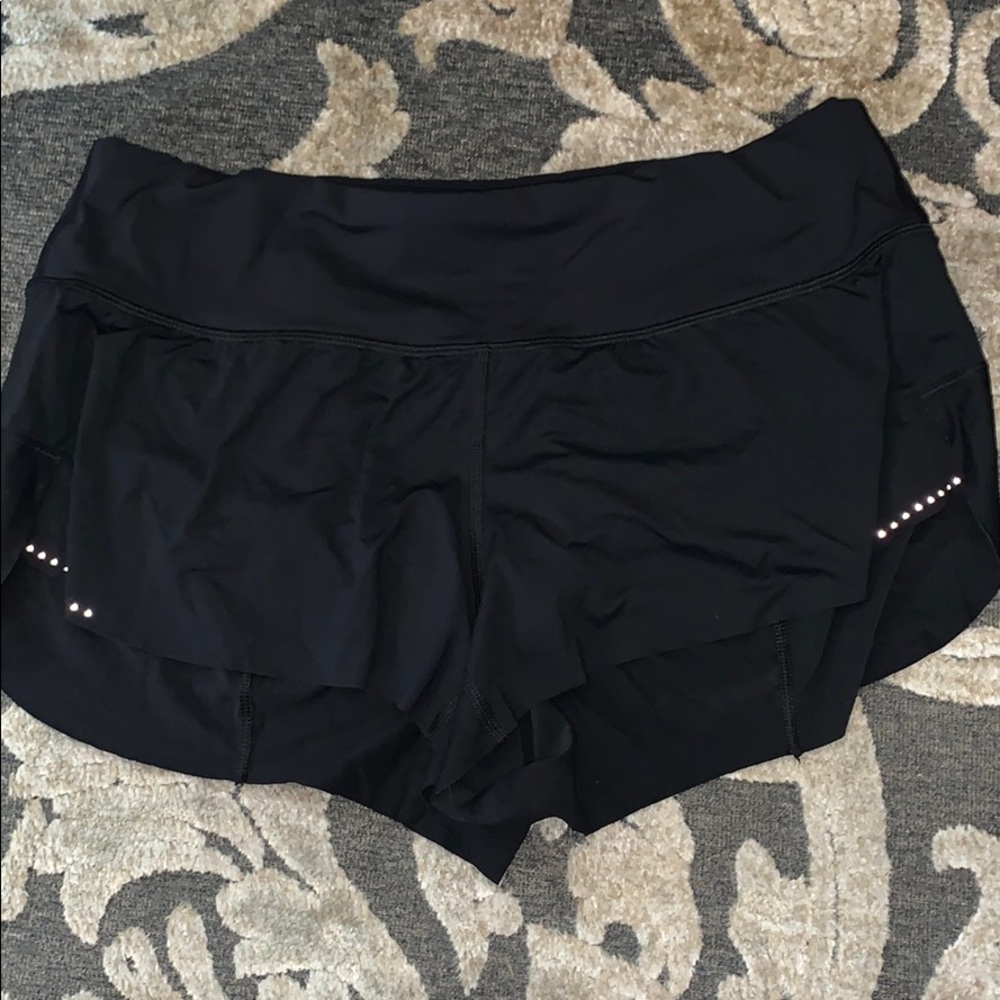 Black lululemon shorts